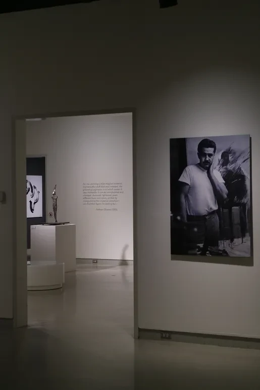 Fresno Art Museum — large figurative painting on gallery wall