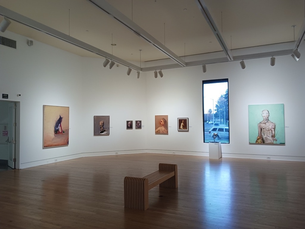 Triton Museum of Art — gallery interior view
