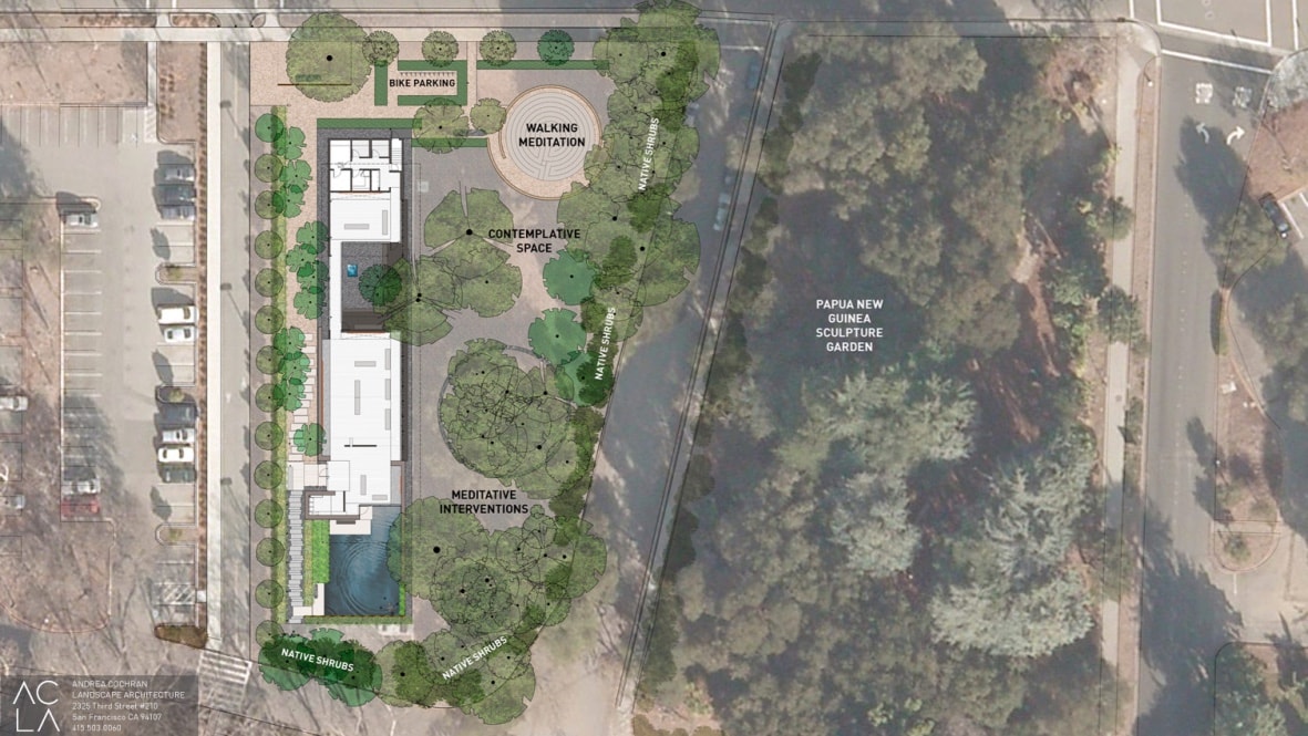 Windhover Contemplative Center — exhibition view