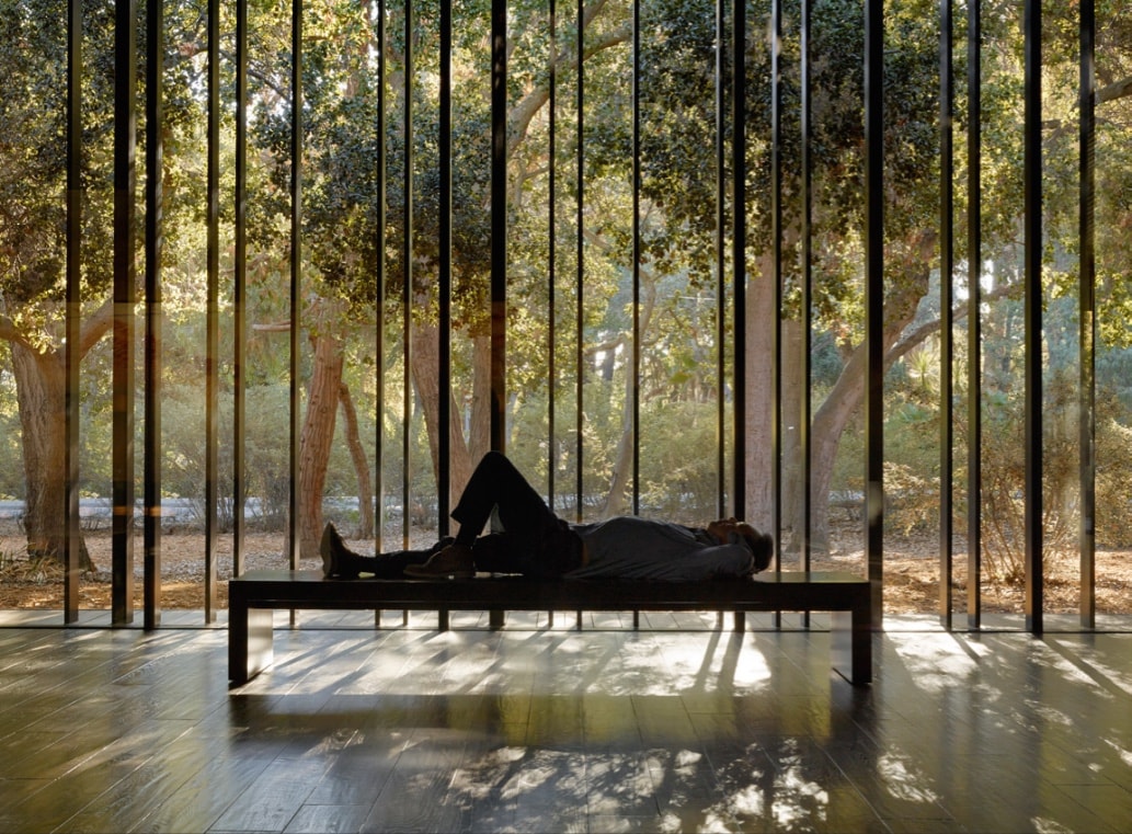 Windhover Contemplative Center — exhibition view