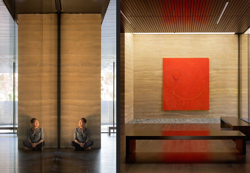Windhover Contemplative Center — exhibition view